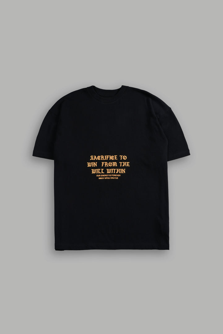 The Will Within "Premium" Oversized Tee in Black
