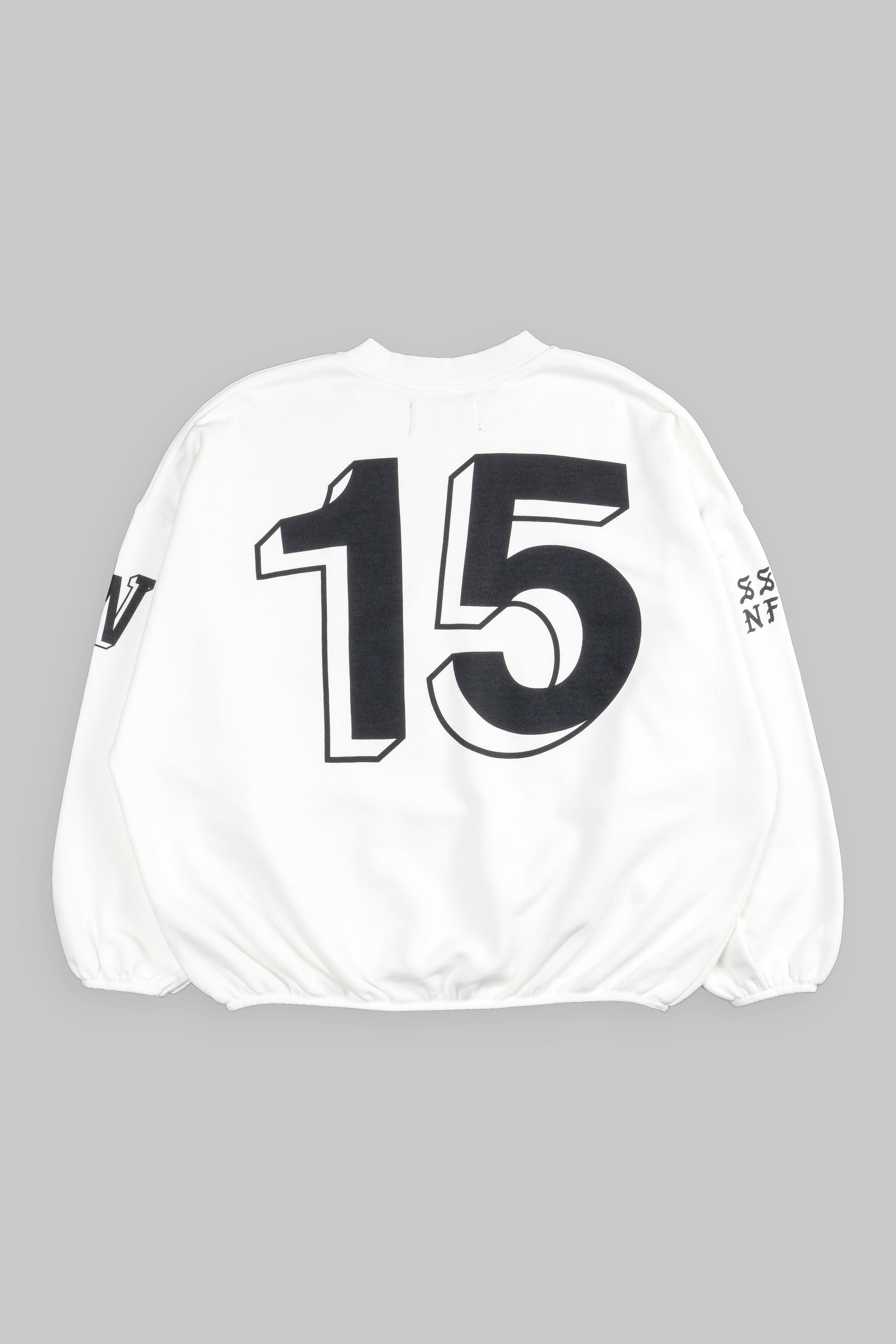 Established S. Hall Unisex Crewneck in Cream