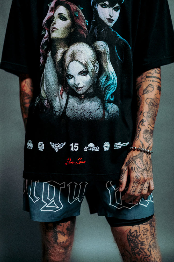 (1 Of 500) Feral "Premium" Oversized Tee in Black