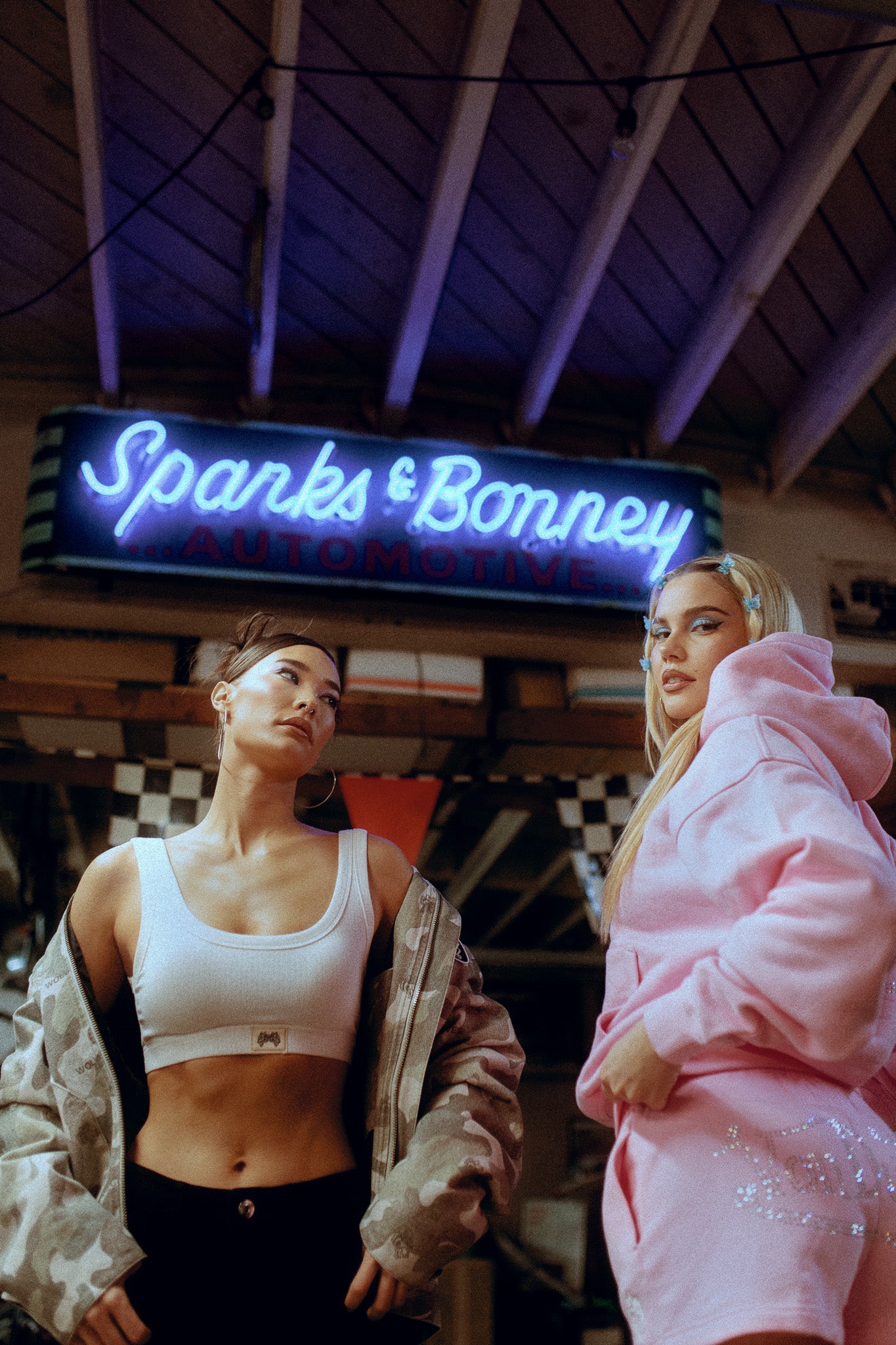 Y2Kulture Ellie Sweat Shorts in Bubblegum