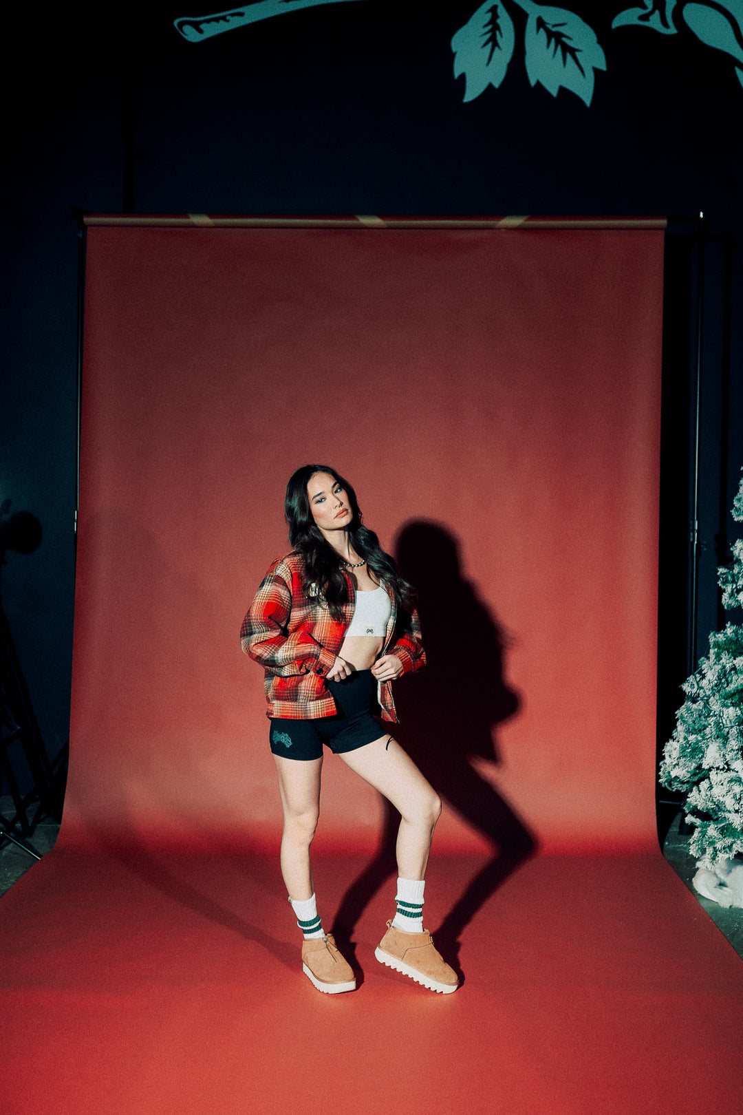 Wolf Head Logan Jacket in Brimstone Plaid