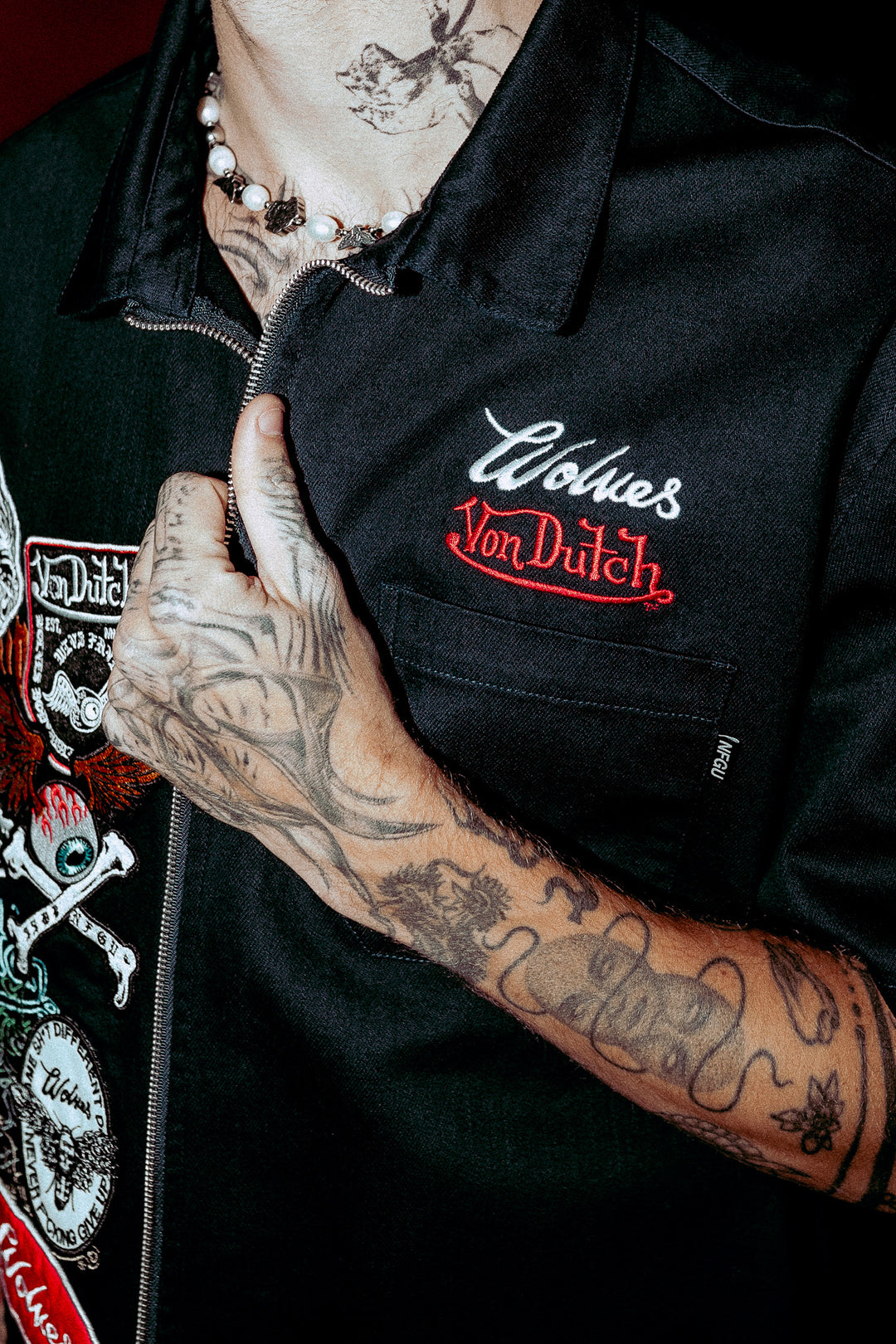 Darc Kulture Vince Shirt in Black