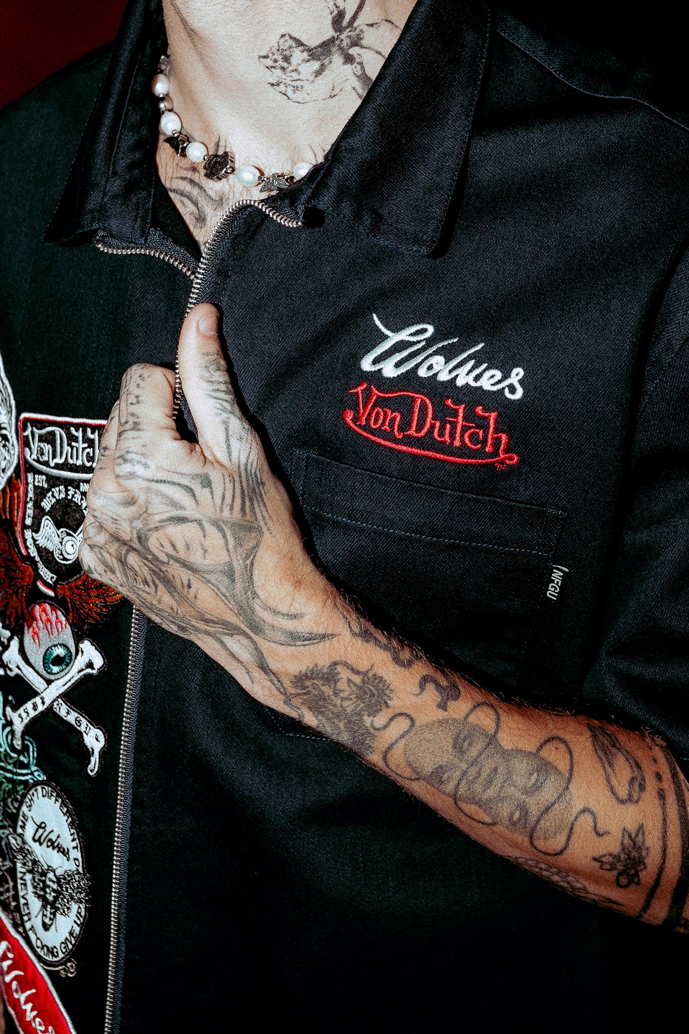 Darc Kulture Vince Shirt in Black