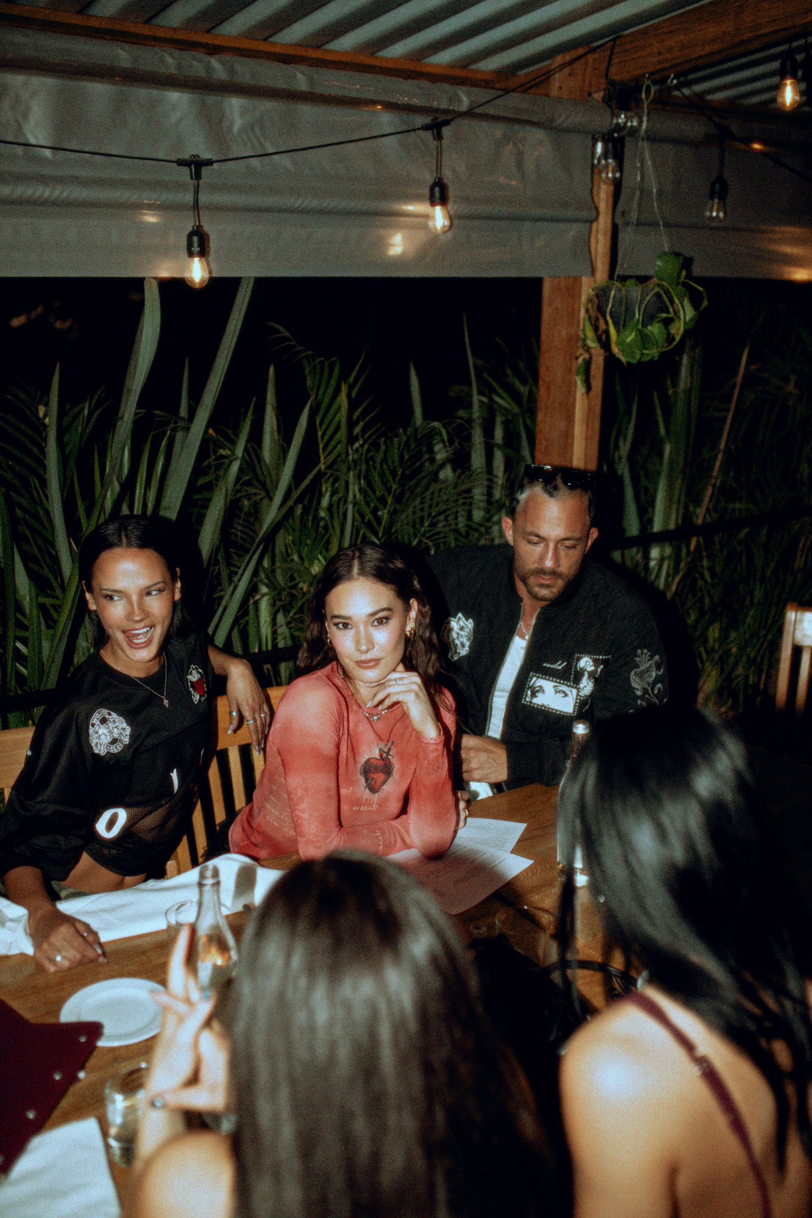 Darc Devotion "Shea" Mesh L/S Top in La Vino