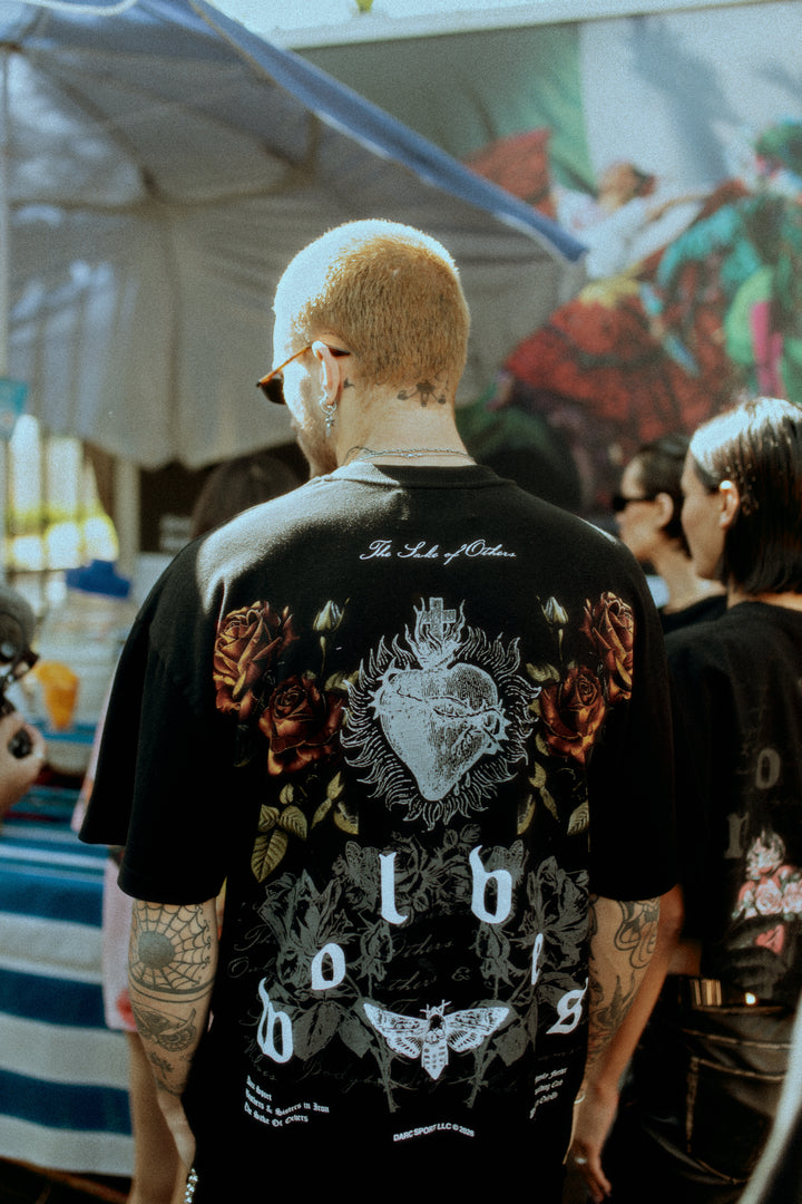 You Are the Reason Premium Oversized Tee in Black