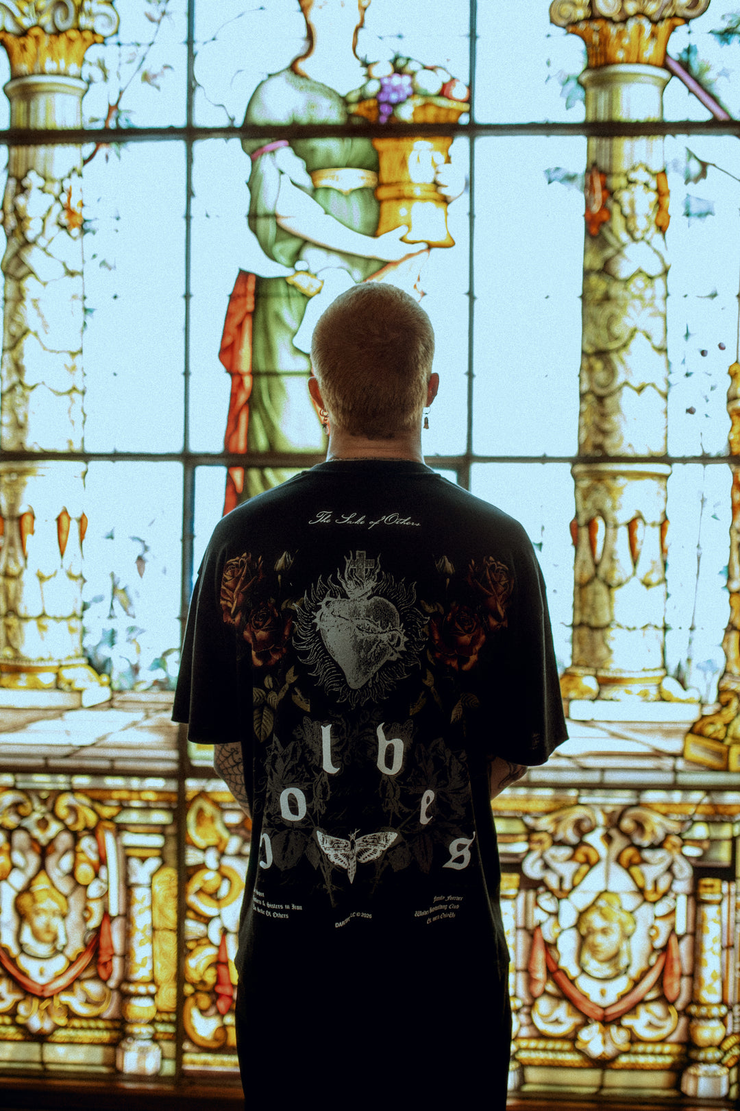 You Are the Reason Premium Oversized Tee in Black