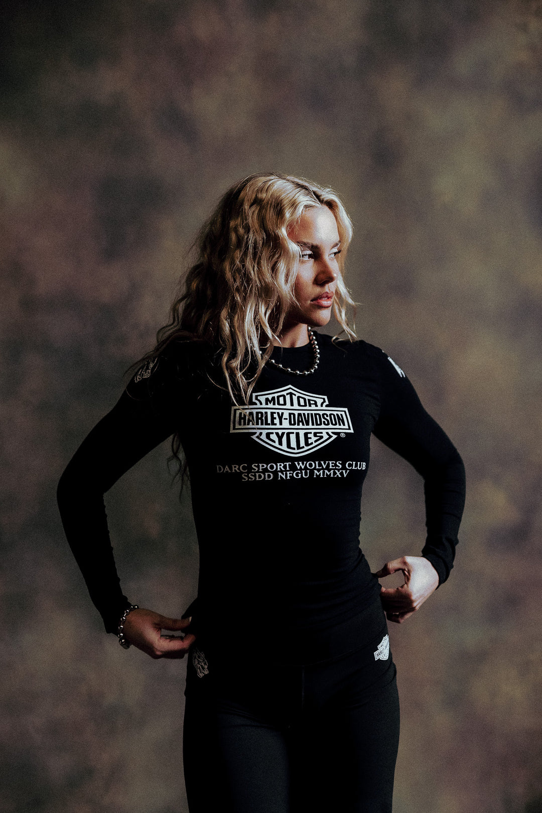 Our Clubs "Eden" L/S Tee in Black