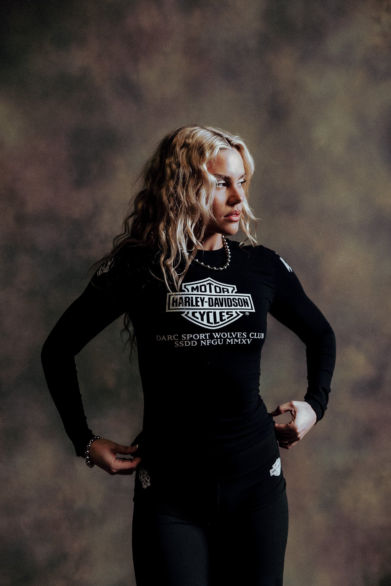 Our Clubs "Eden" L/S Tee in Black