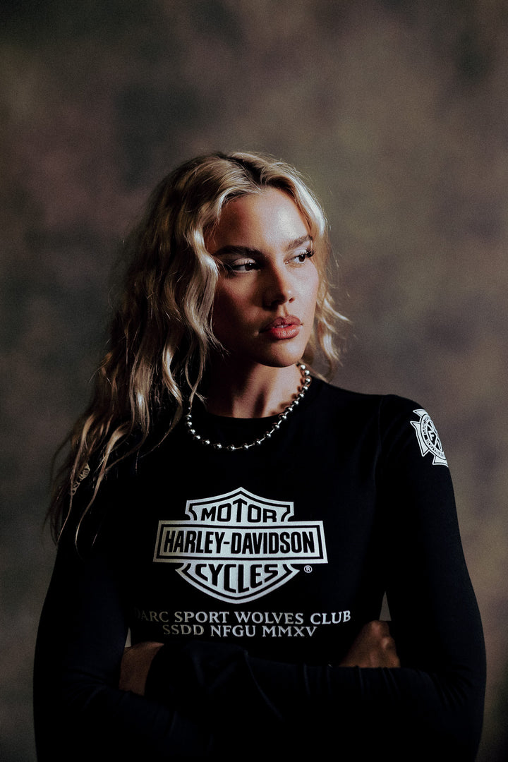 Our Clubs "Eden" L/S Tee in Black