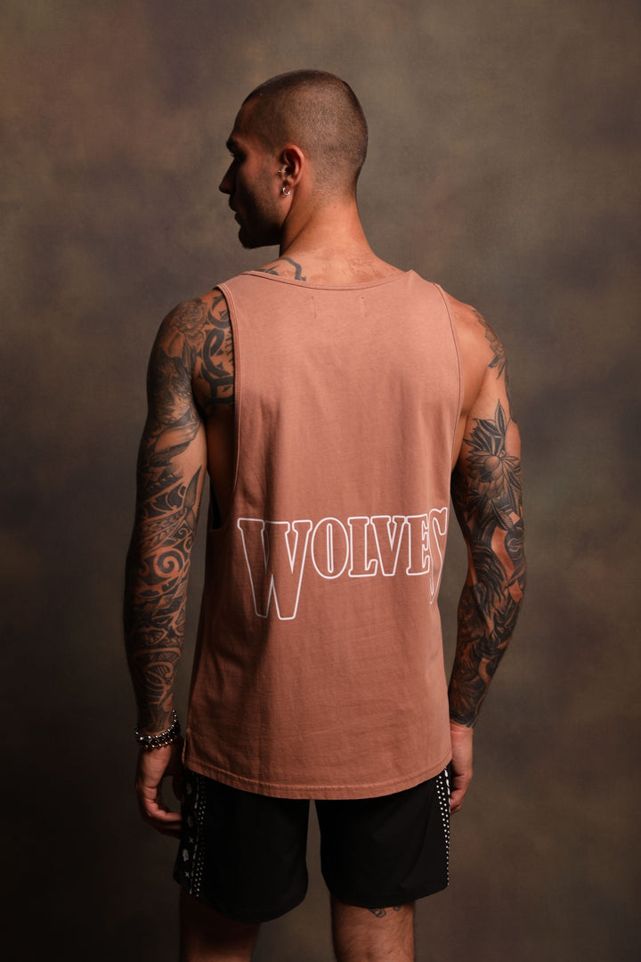Living Sacrifice Tank in Vintage Desert Rose