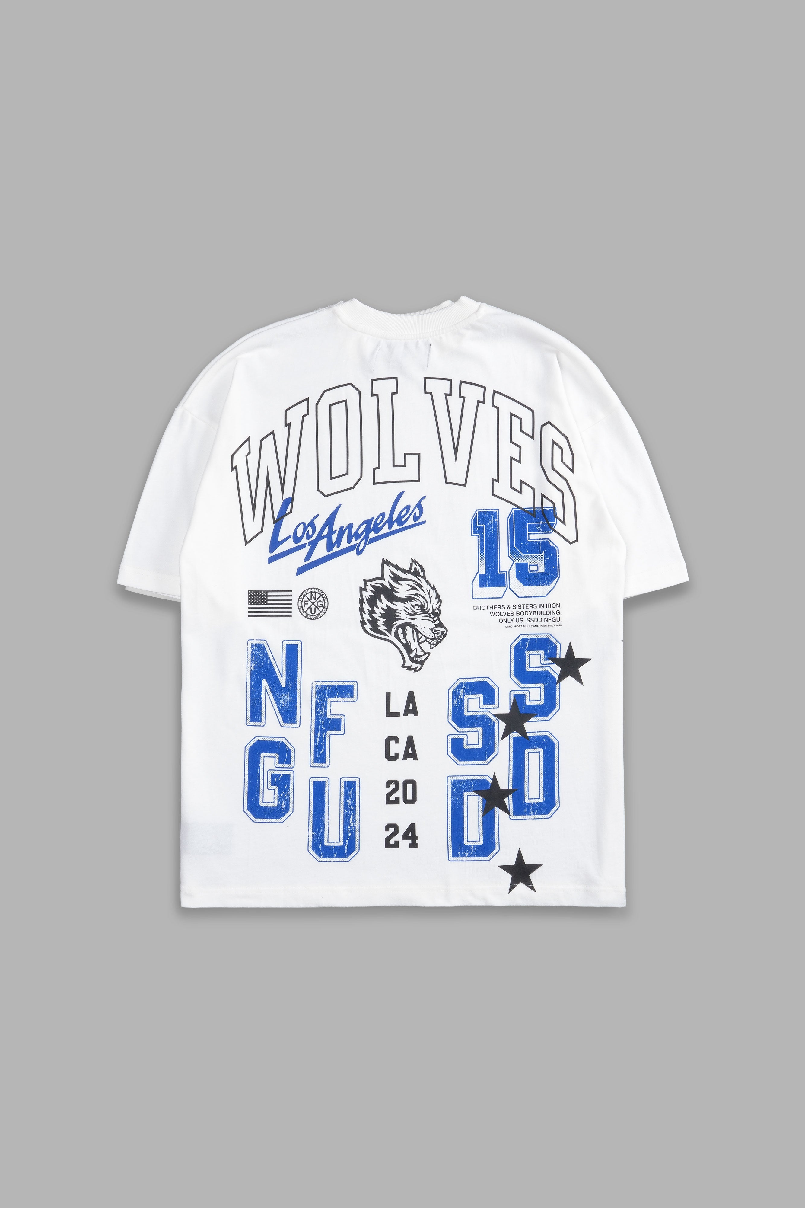 City Of Angels "Premium" Oversized Tee in Cream