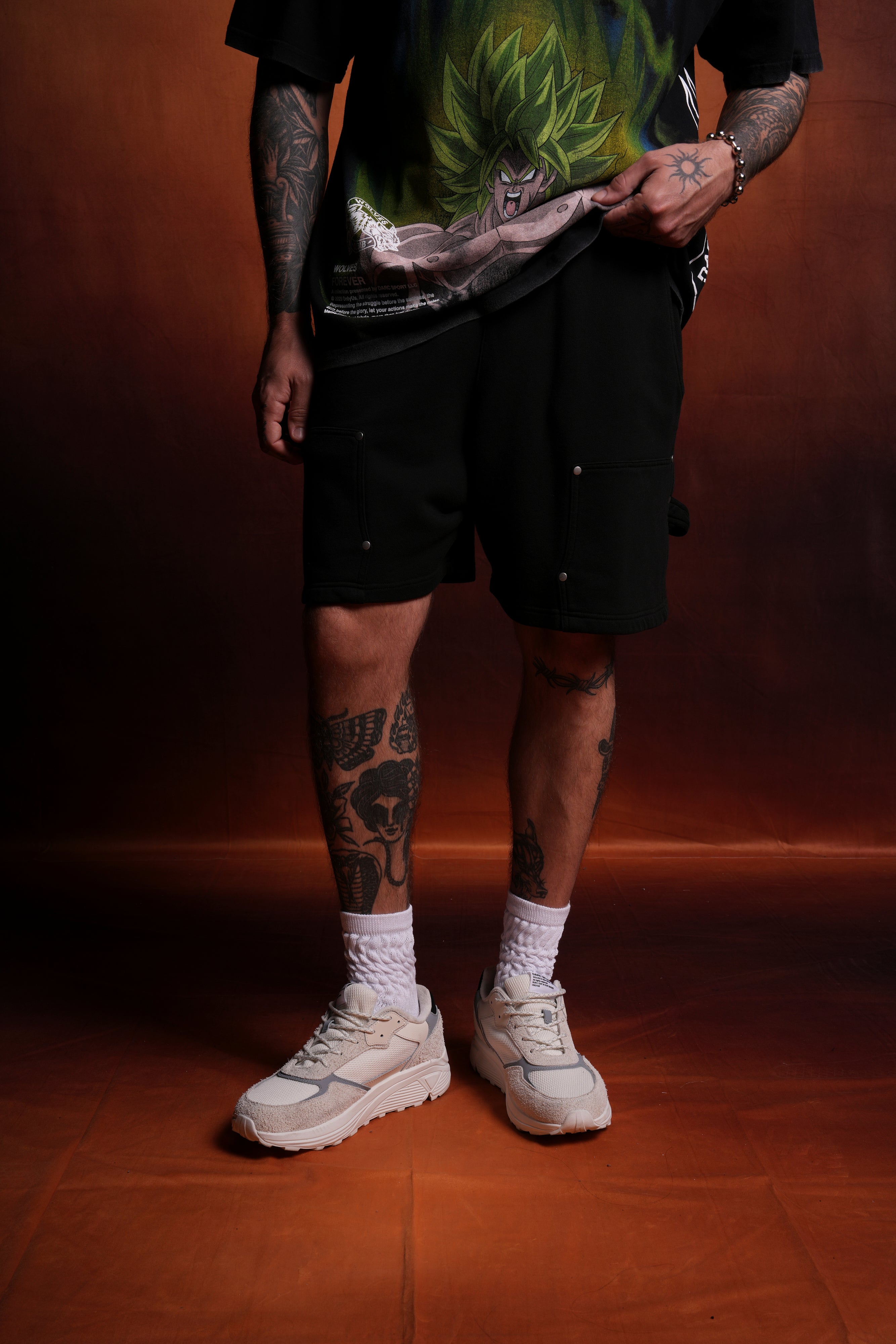NFGU Forever Rivet Fleece Shorts in Black – DarcSport