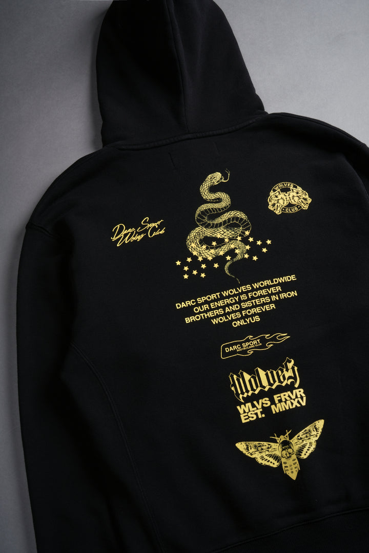 Never Back Down "Dakota" Hoodie in Black