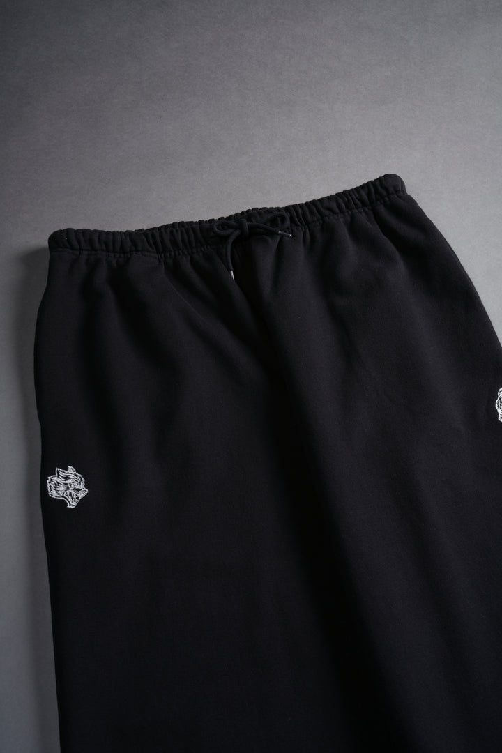 Dual Lounger Sweat Pants in Black