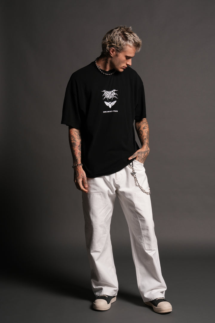 Will of Fire "Premium" Oversized Tee in Black