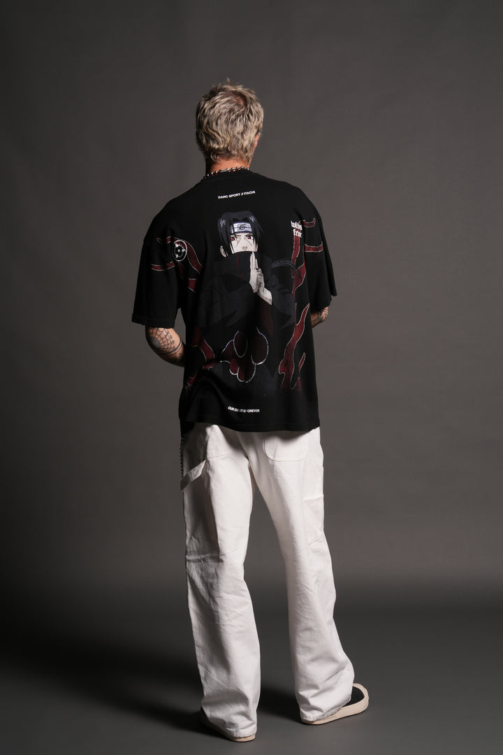 Will of Fire "Premium" Oversized Tee in Black