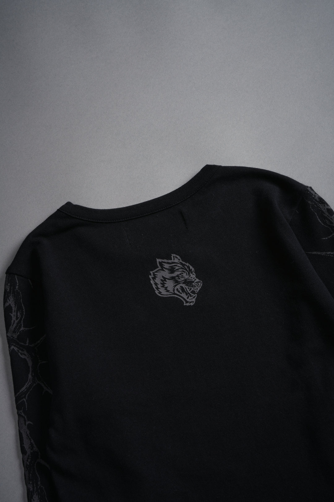 Surrounded by Thorns L/S "Baby" Tee in Black