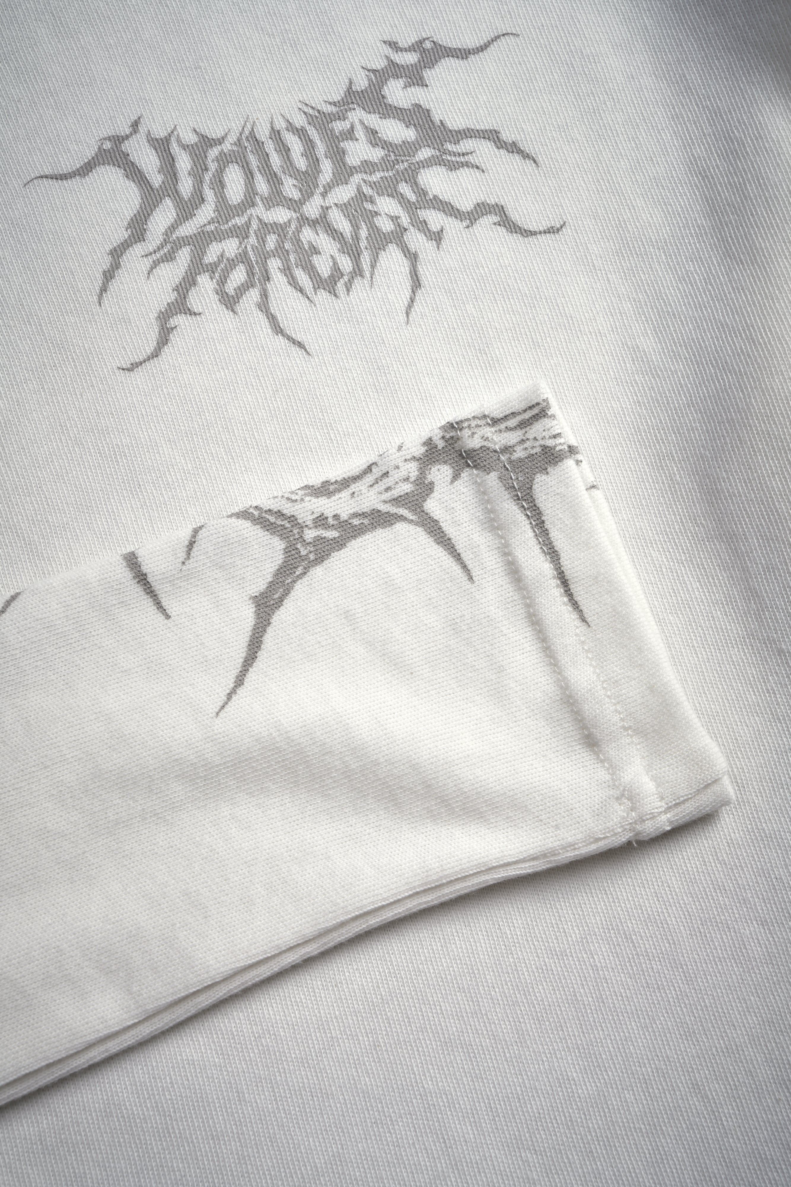 Surrounded by Thorns L/S "Baby" Tee in Cream