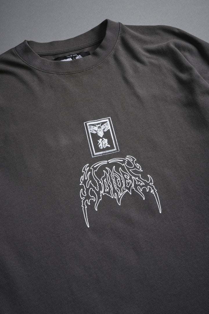 Rasengan Premium Oversized Tee in Wolf Gray