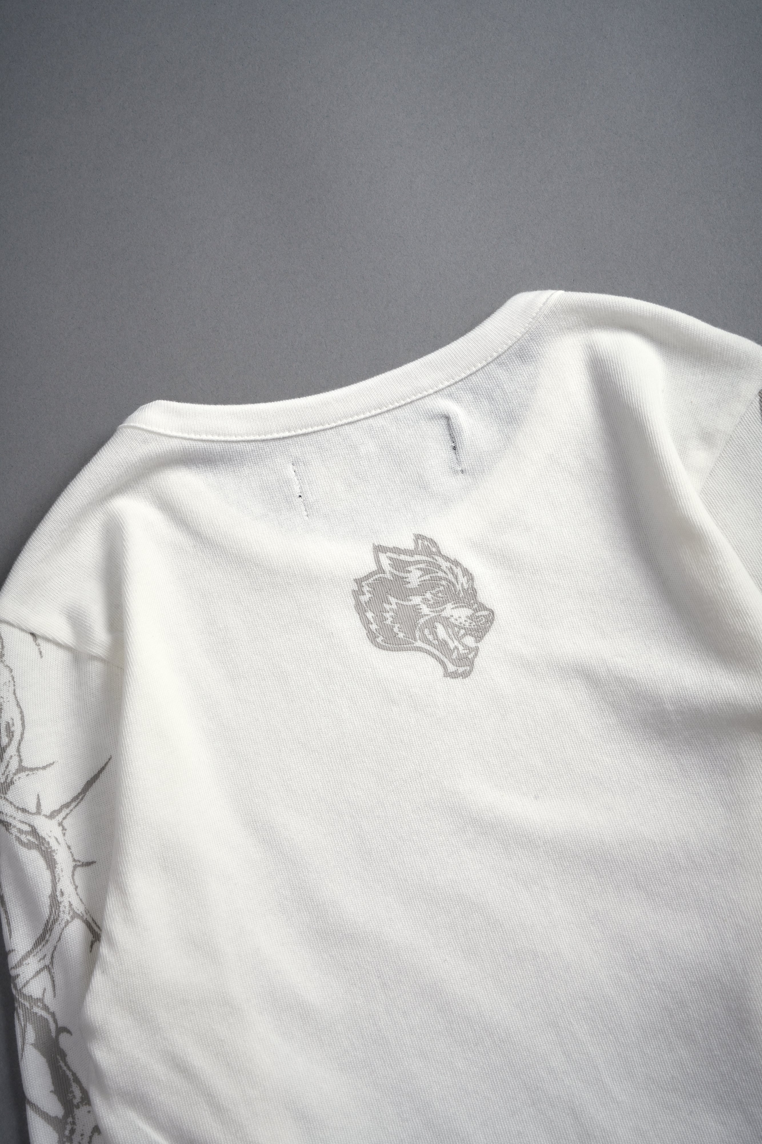 Surrounded by Thorns L/S "Baby" Tee in Cream
