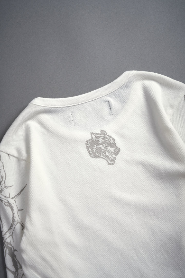 Surrounded by Thorns L/S "Baby" Tee in Cream