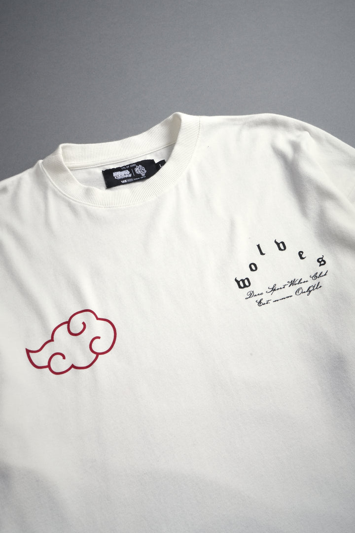 Darc Ninja Premium Oversized Tee in Cream