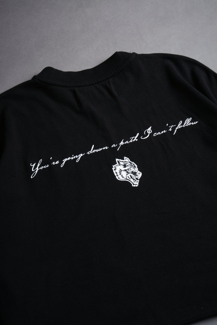 The Queen "Baby" Tee in Black
