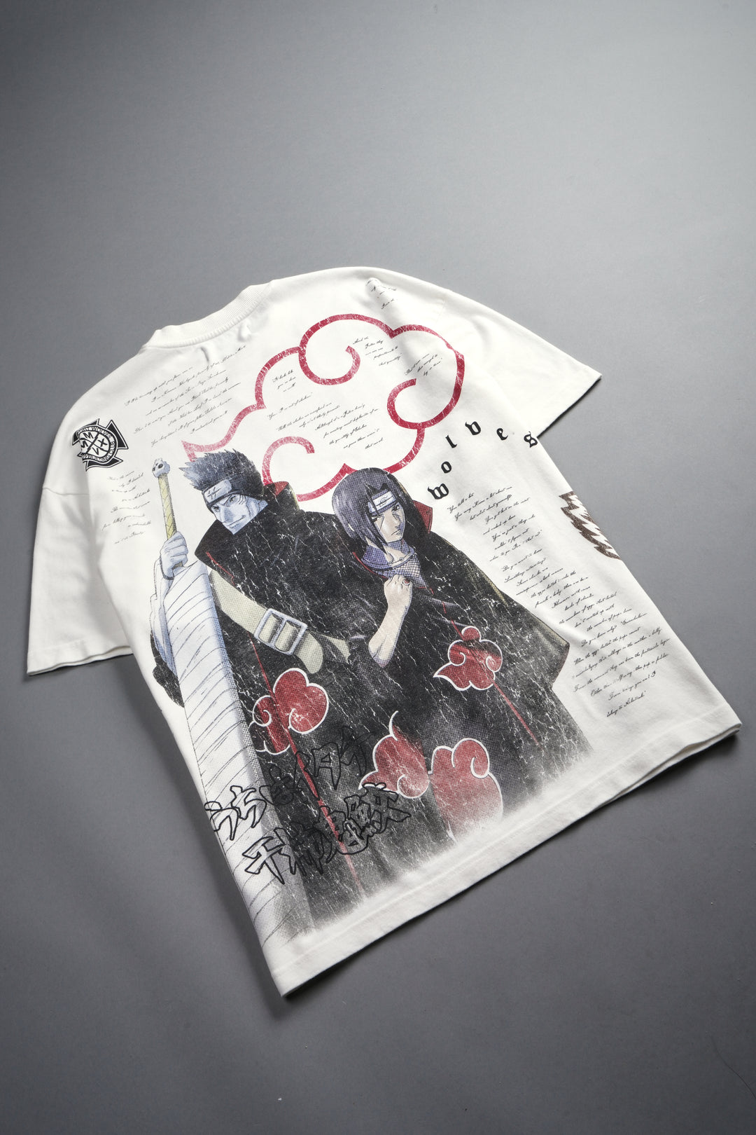 Darc Ninja Premium Oversized Tee in Cream