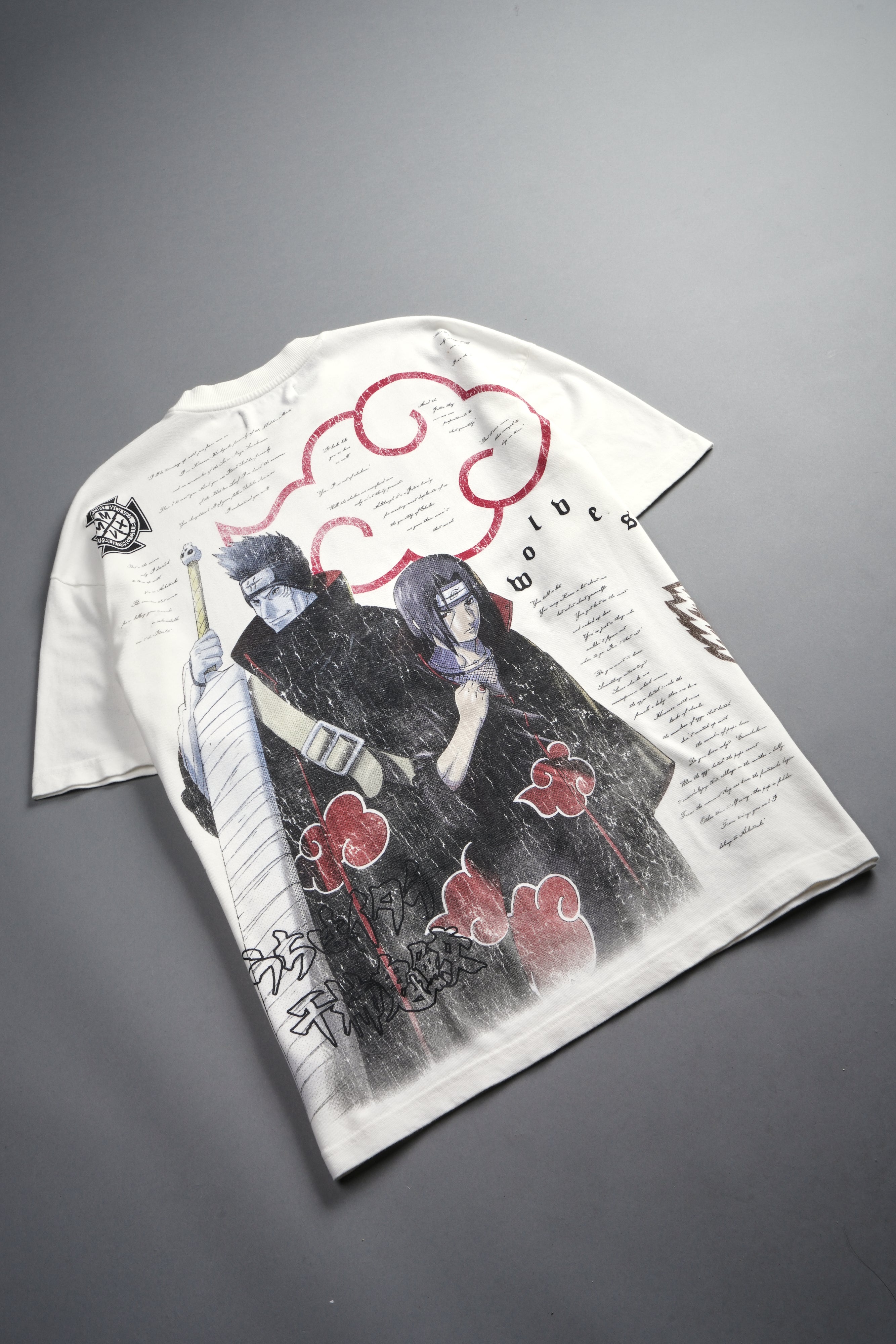 Darc Ninja Premium Oversized Tee in Cream