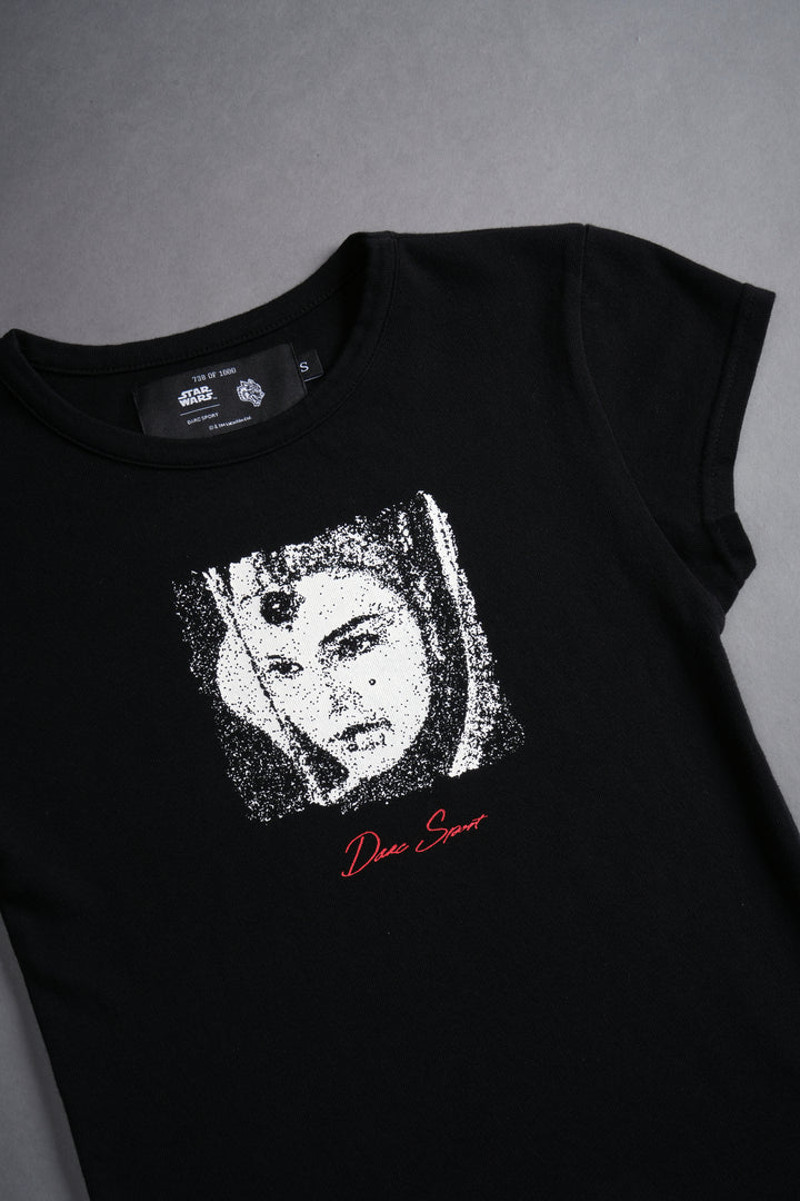 The Queen "Baby" Tee in Black