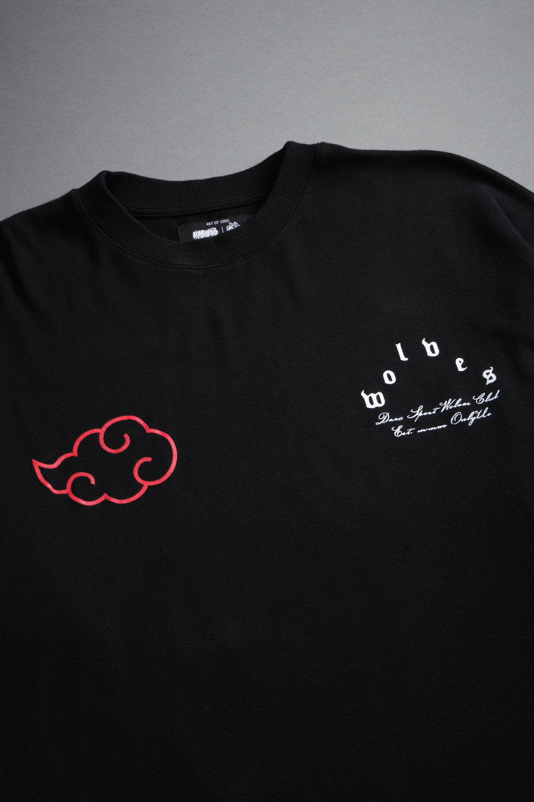 Darc Ninja Premium Oversized Tee in Black