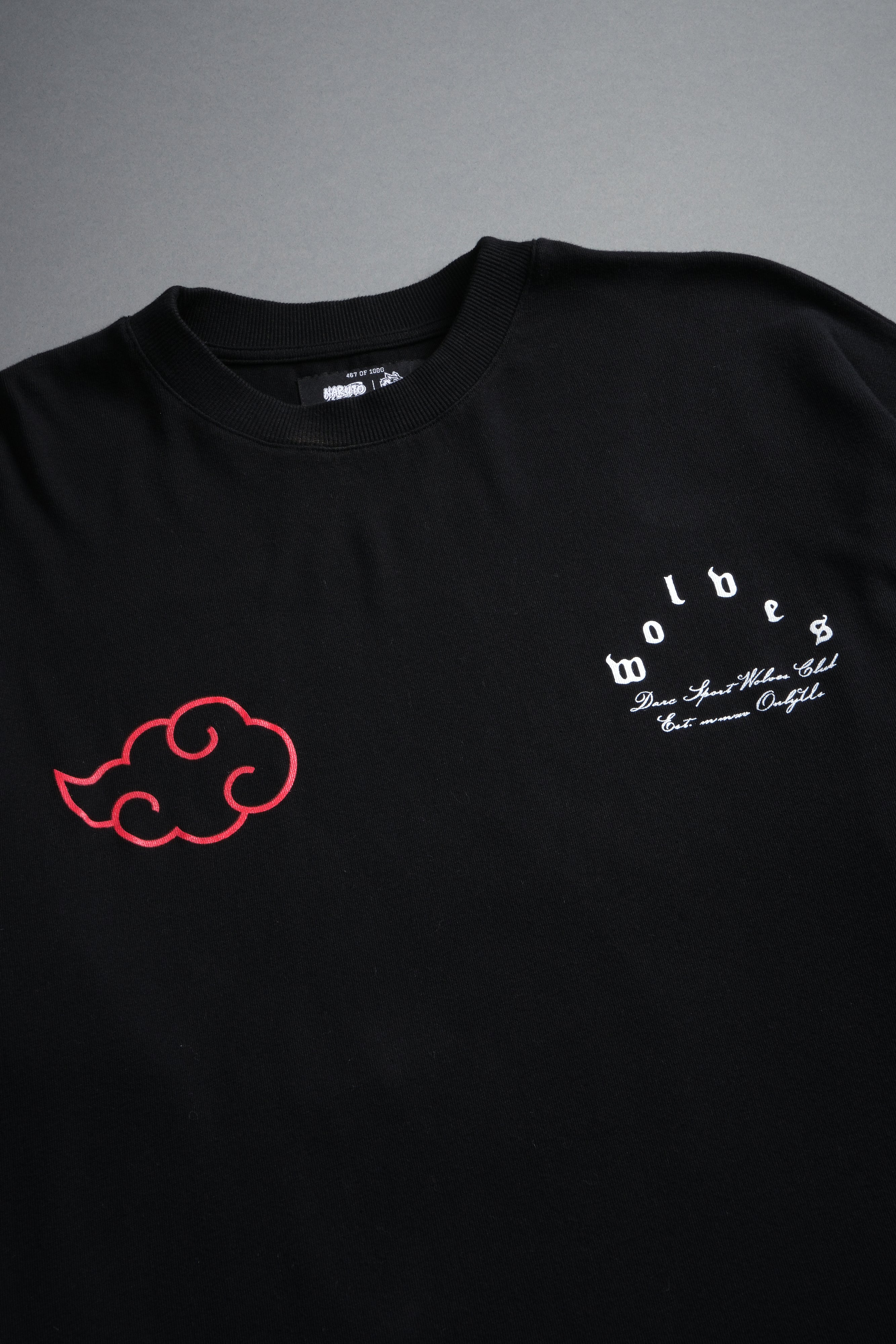 Darc Ninja Premium Oversized Tee in Black