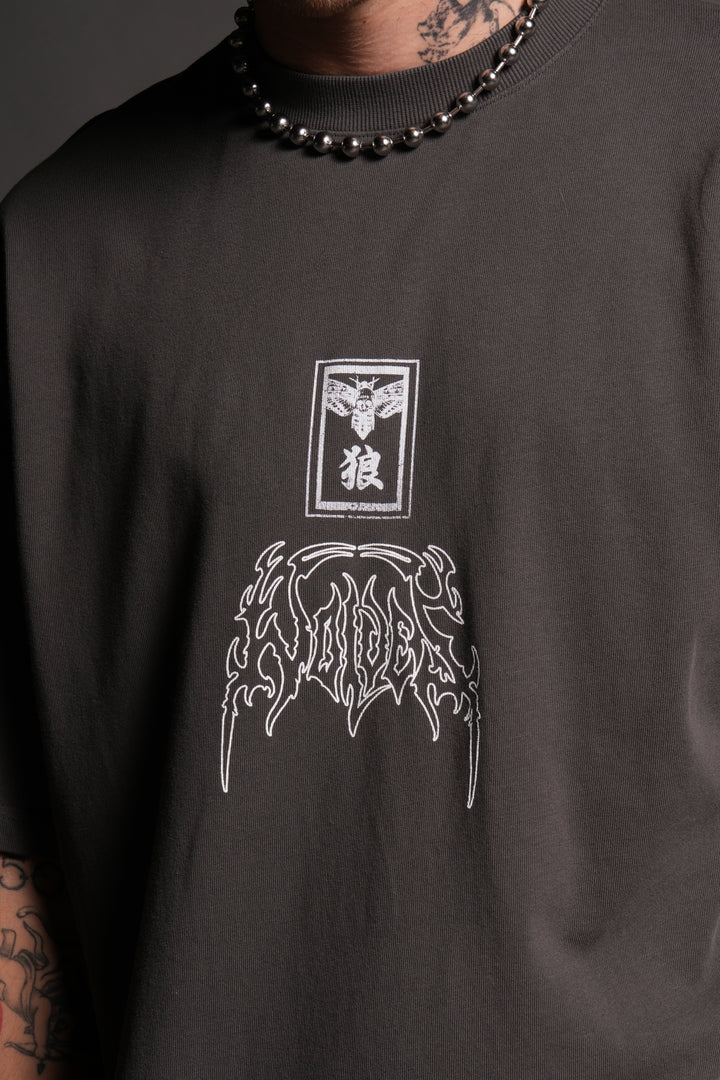 Rasengan Premium Oversized Tee in Wolf Gray