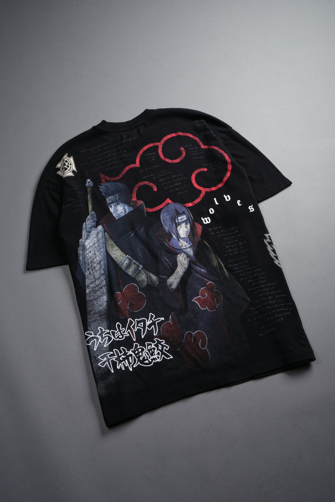 Darc Ninja Premium Oversized Tee in Black