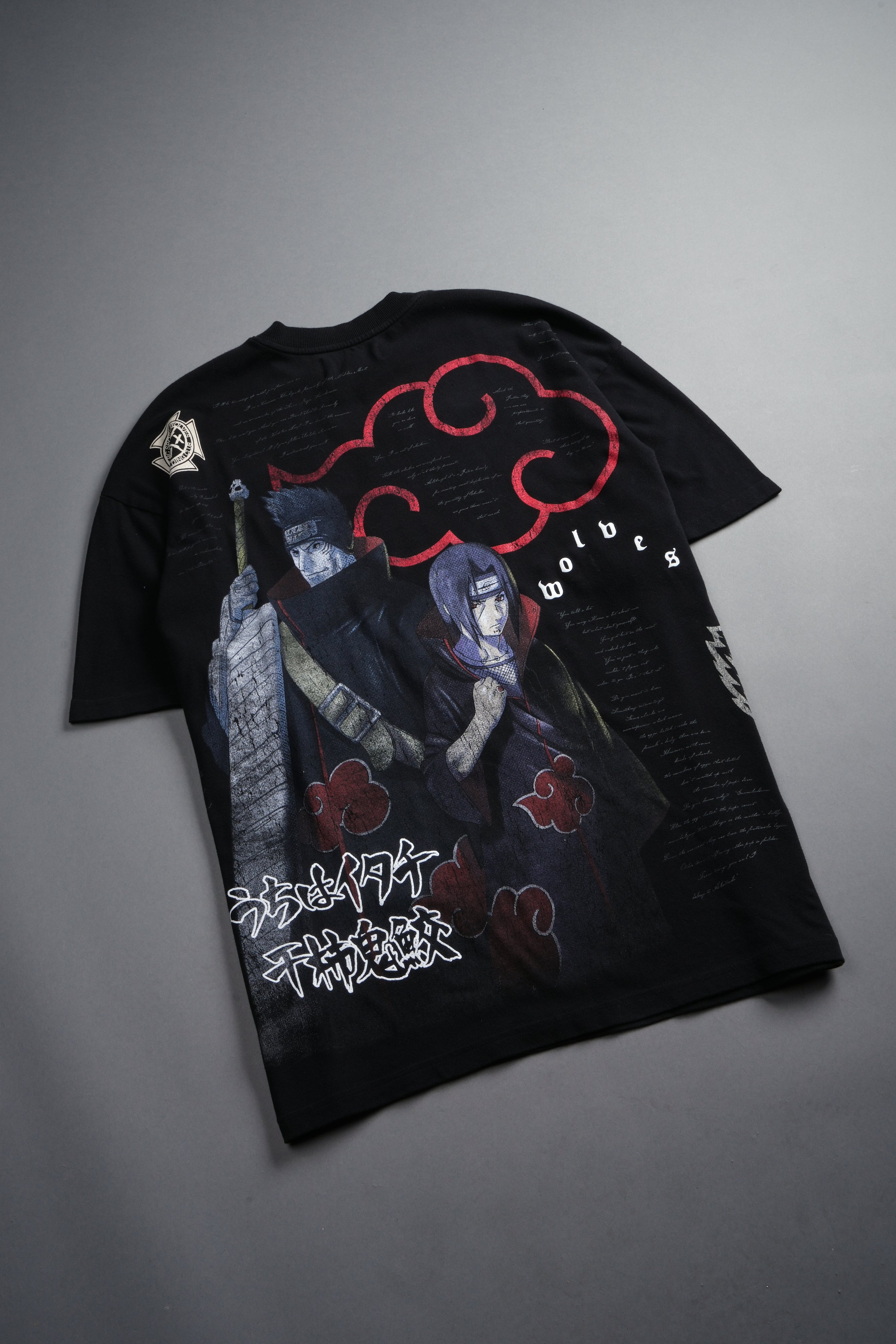 Darc Ninja Premium Oversized Tee in Black