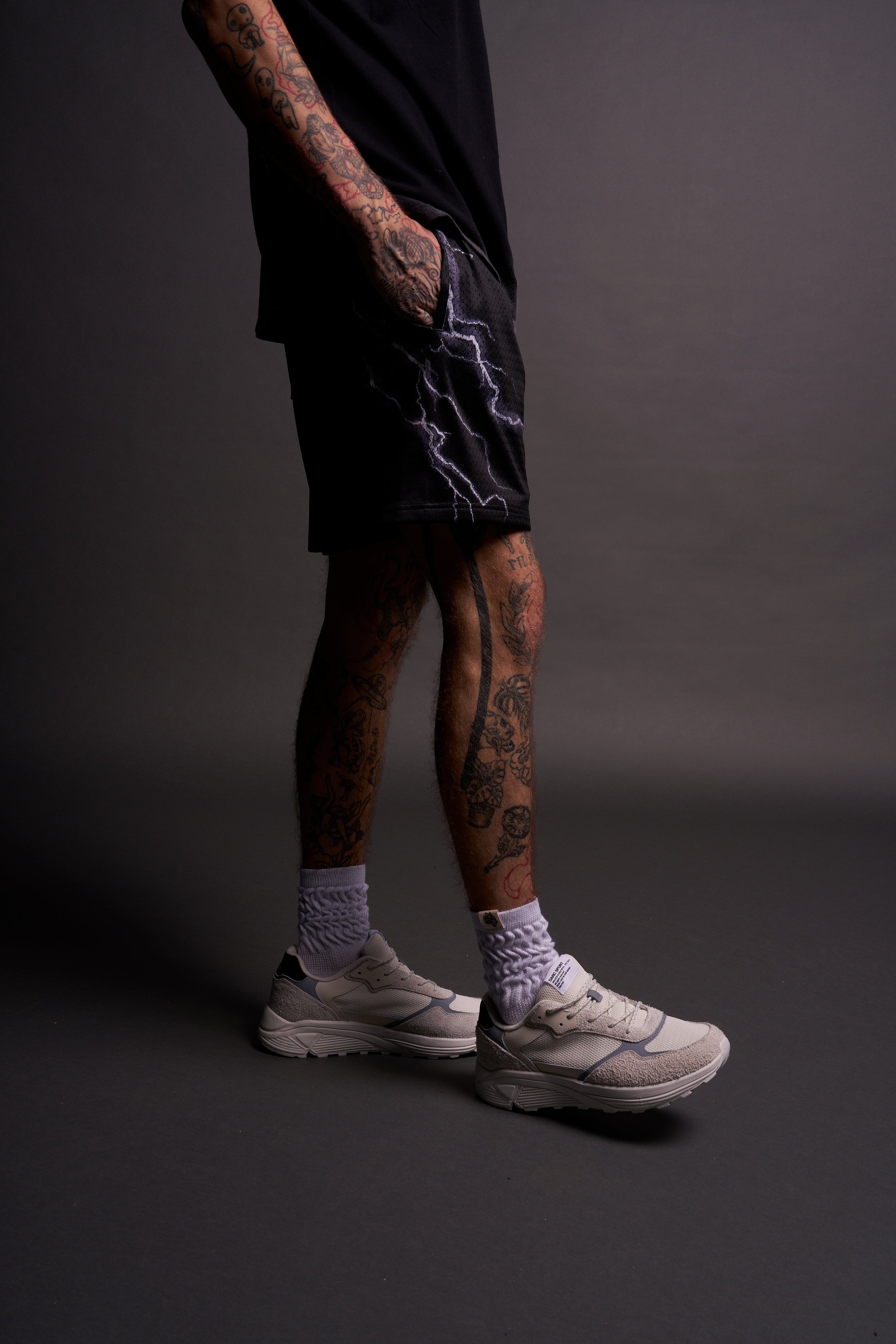 The Power Of The Dark Side Vader Mesh Shorts in Black – DarcSport