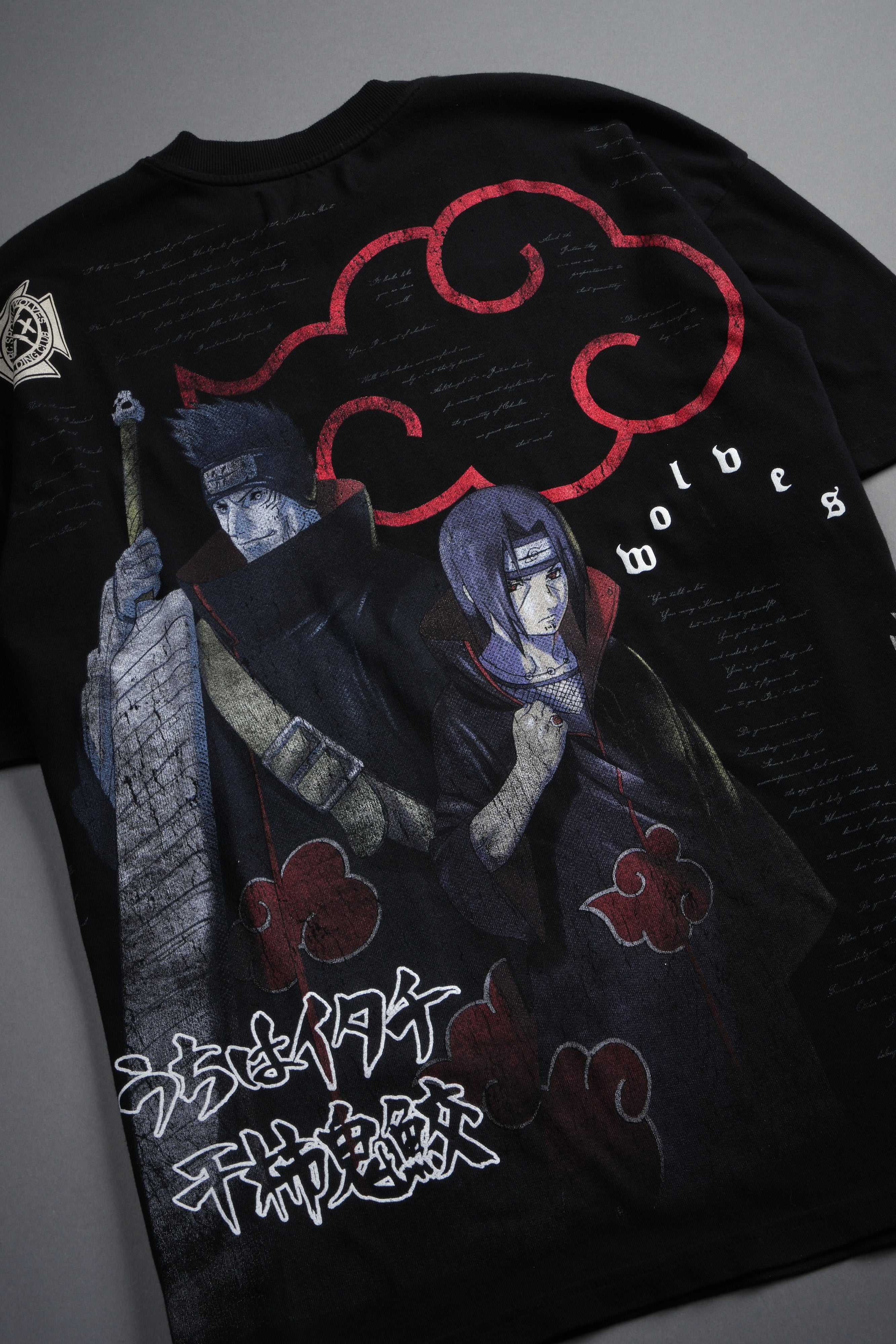 Darc Ninja Premium Oversized Tee in Black