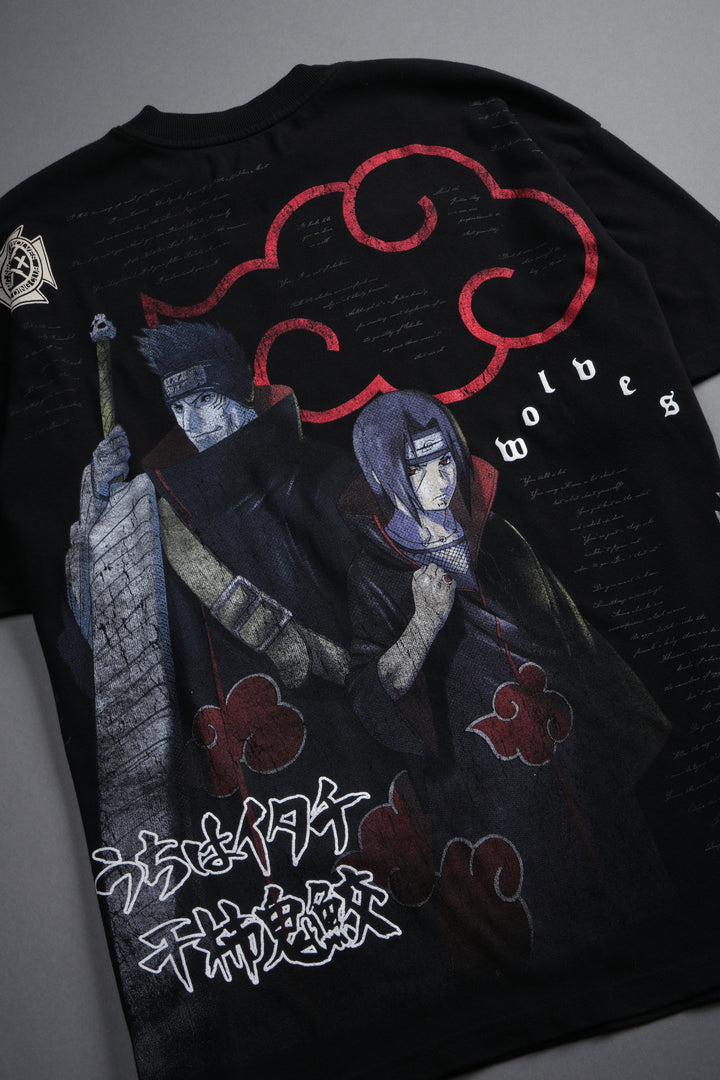 Darc Ninja Premium Oversized Tee in Black