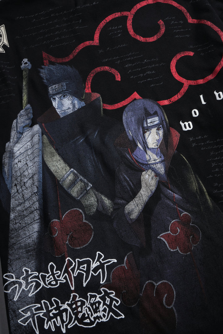 Darc Ninja Premium Oversized Tee in Black