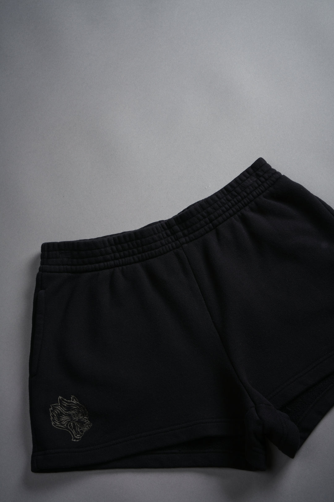 Dual Ellie Sweat Shorts in Black