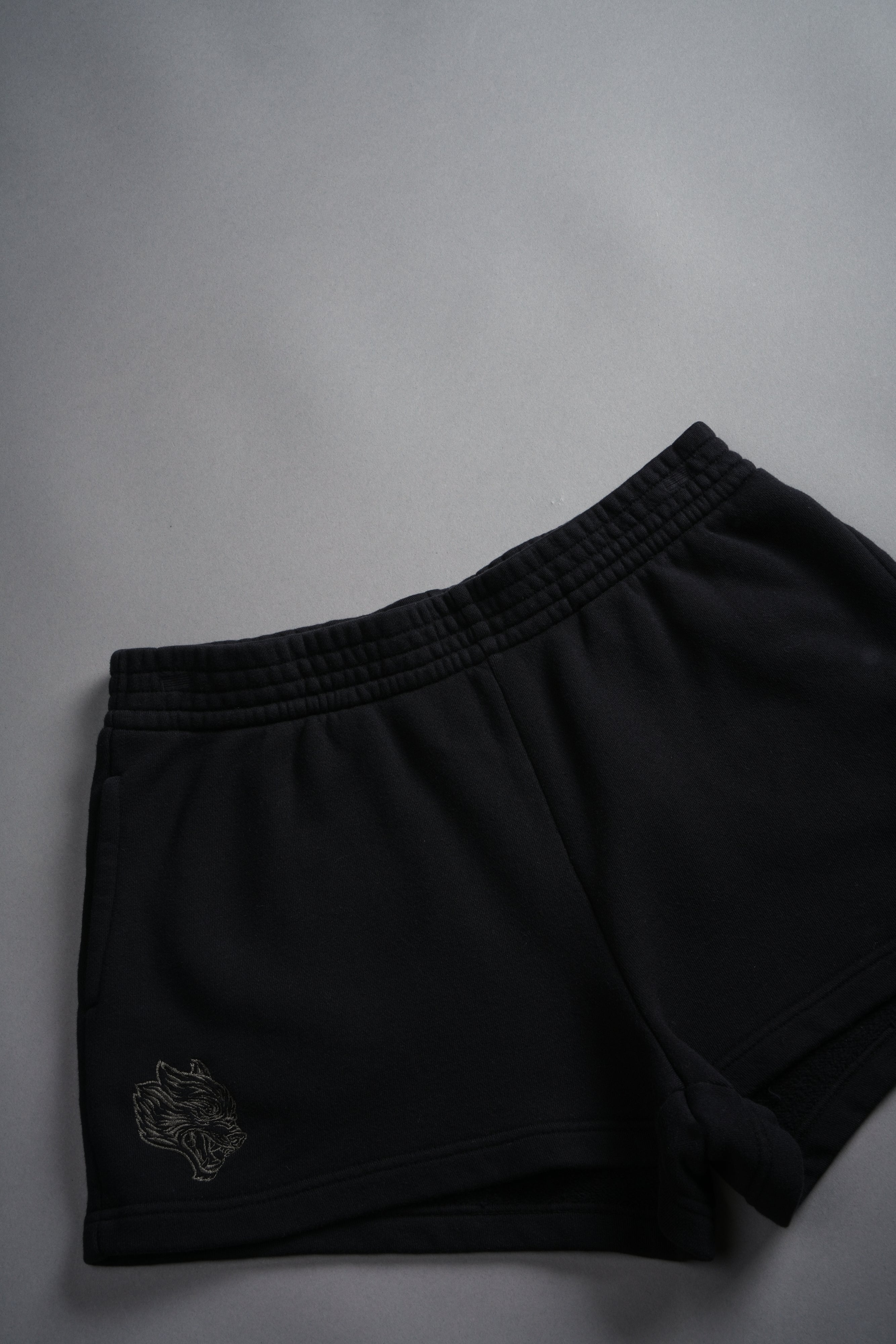 Dual Ellie Sweat Shorts in Black