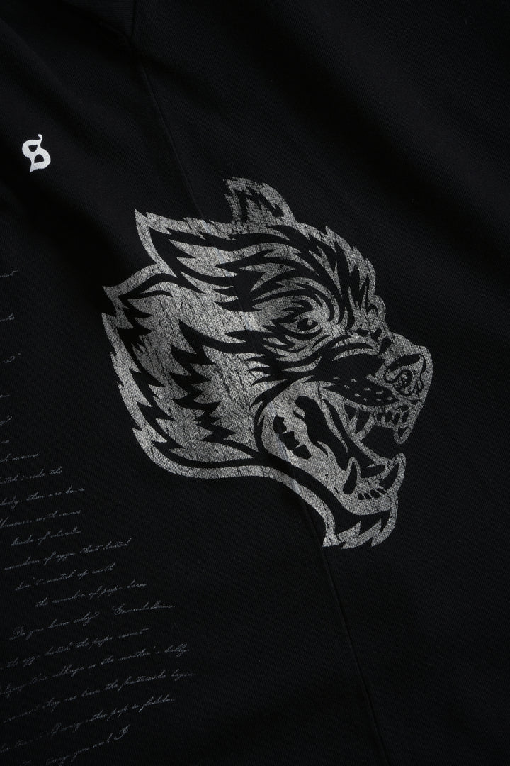 Darc Ninja Premium Oversized Tee in Black