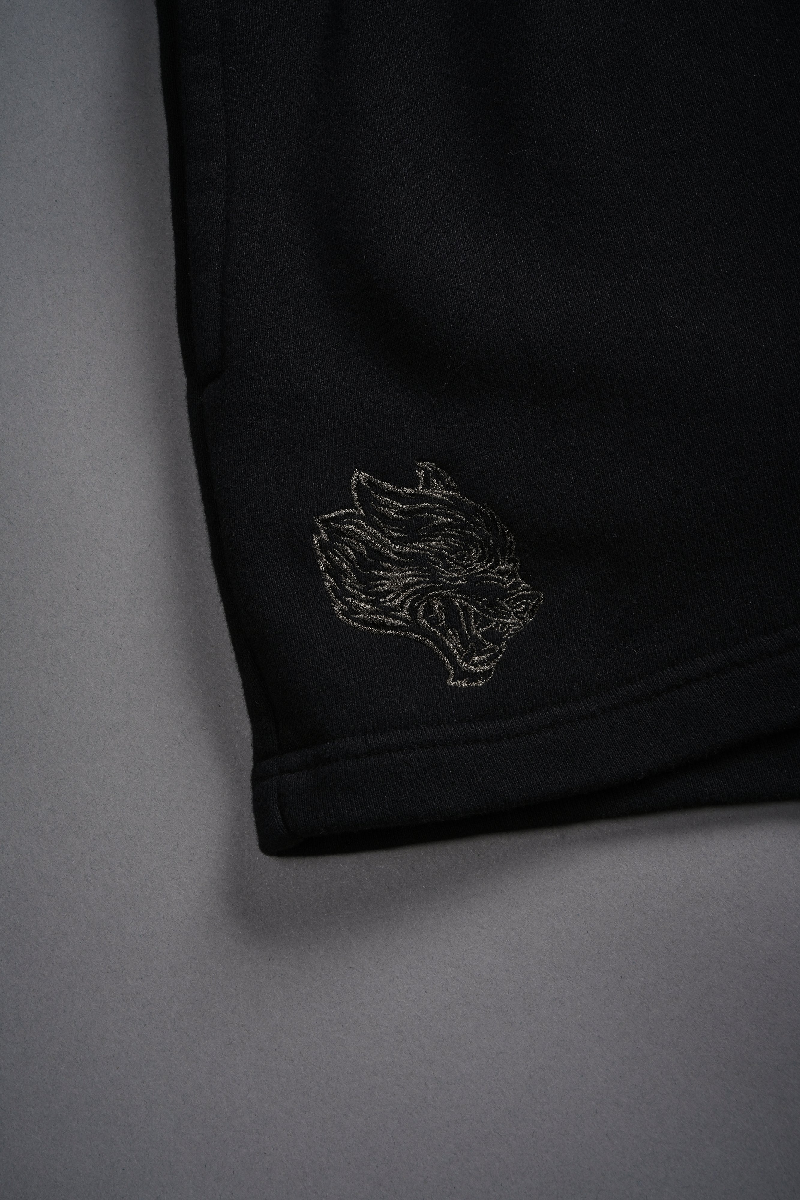 Dual Ellie Sweat Shorts in Black