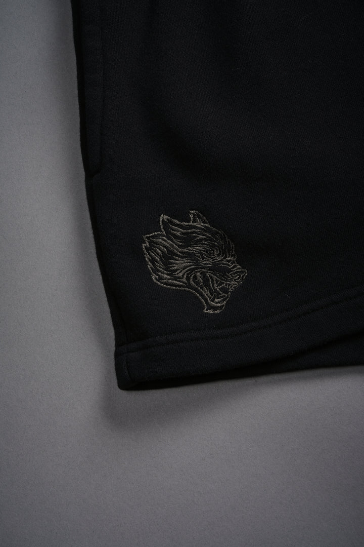 Dual Ellie Sweat Shorts in Black
