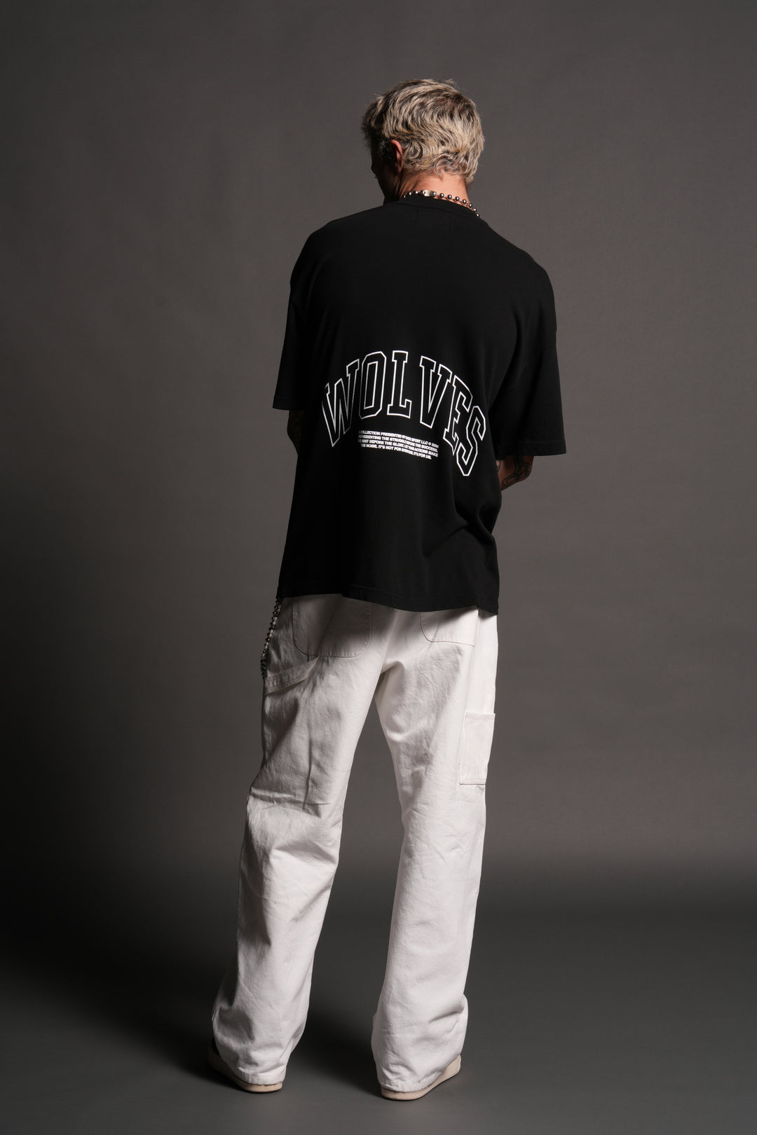 Rock V2 "Premium" Oversized Tee in Black