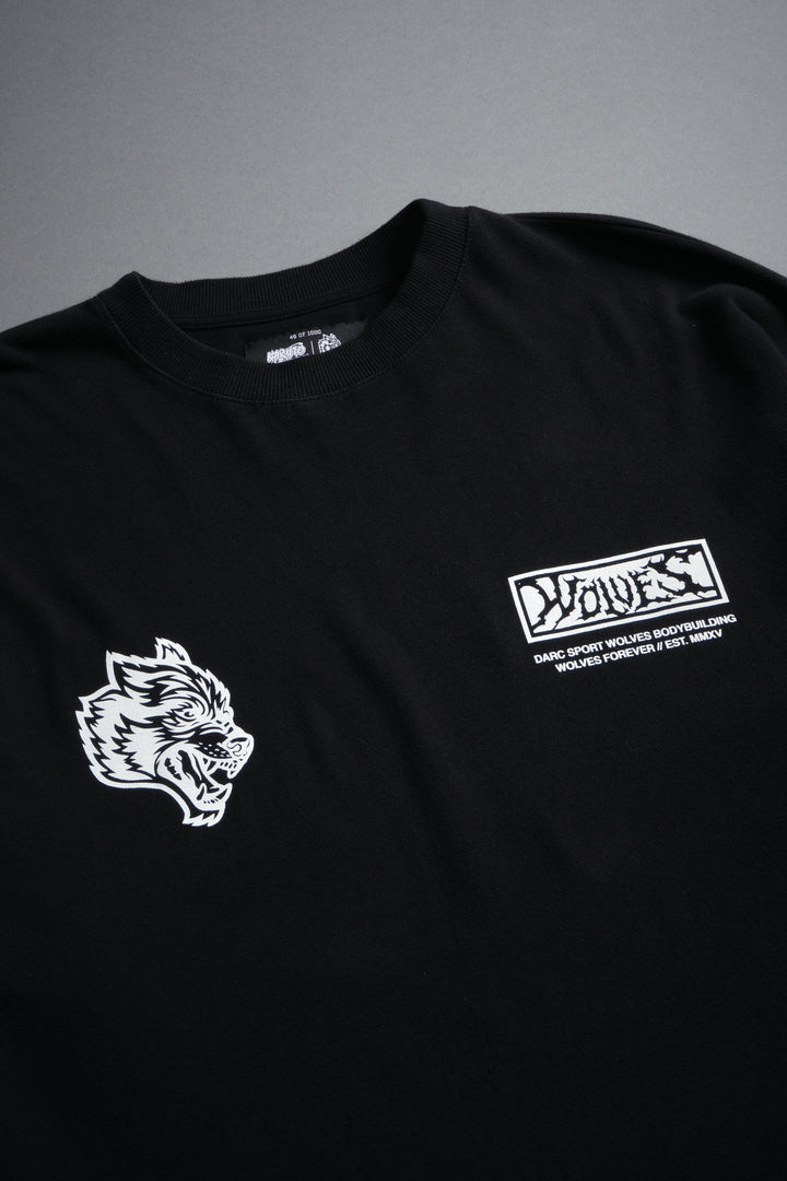 Killer Bee Premium Oversized Tee in Black