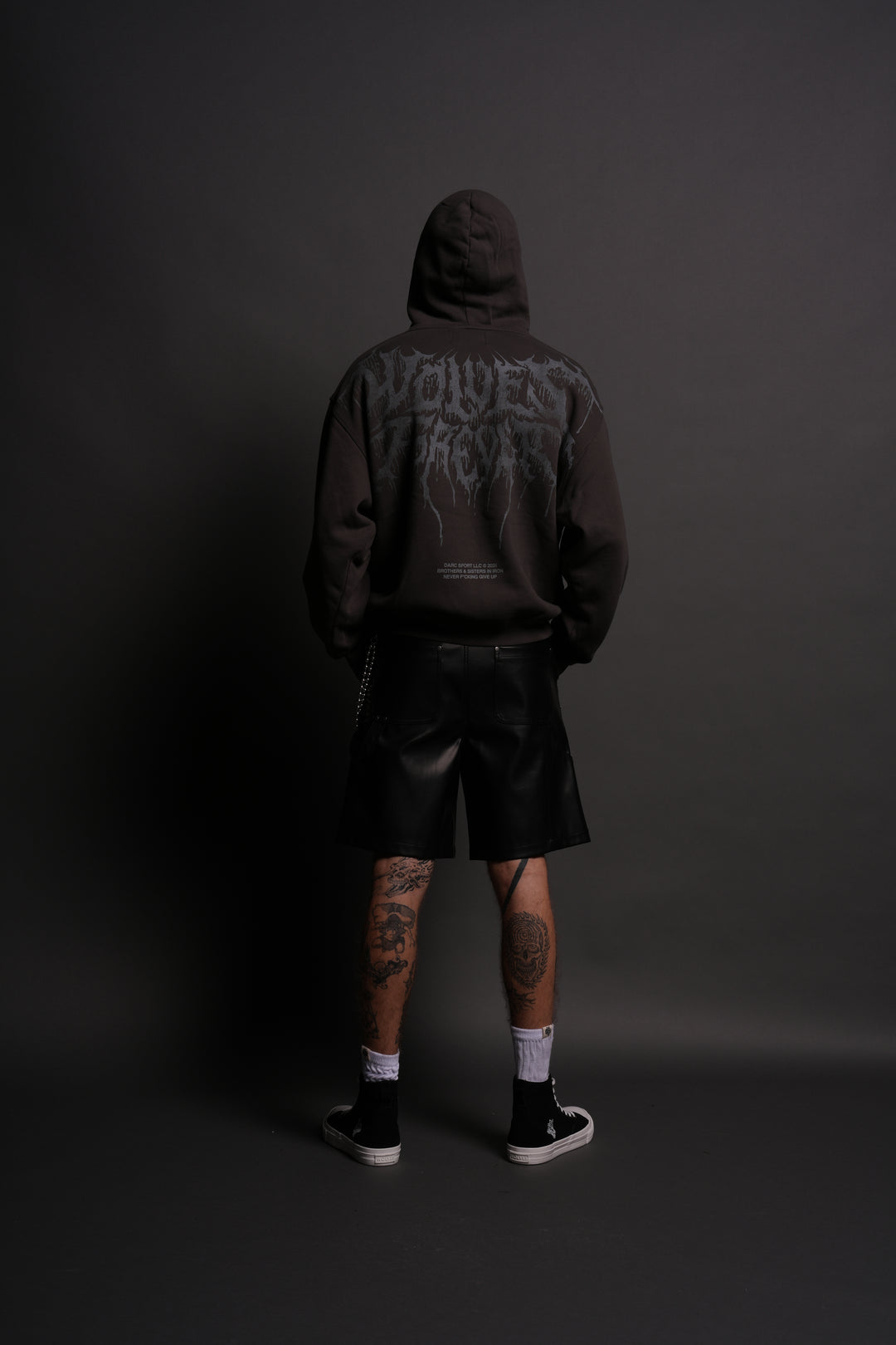 Oni Code "Pierce" Hoodie in Wolf Gray