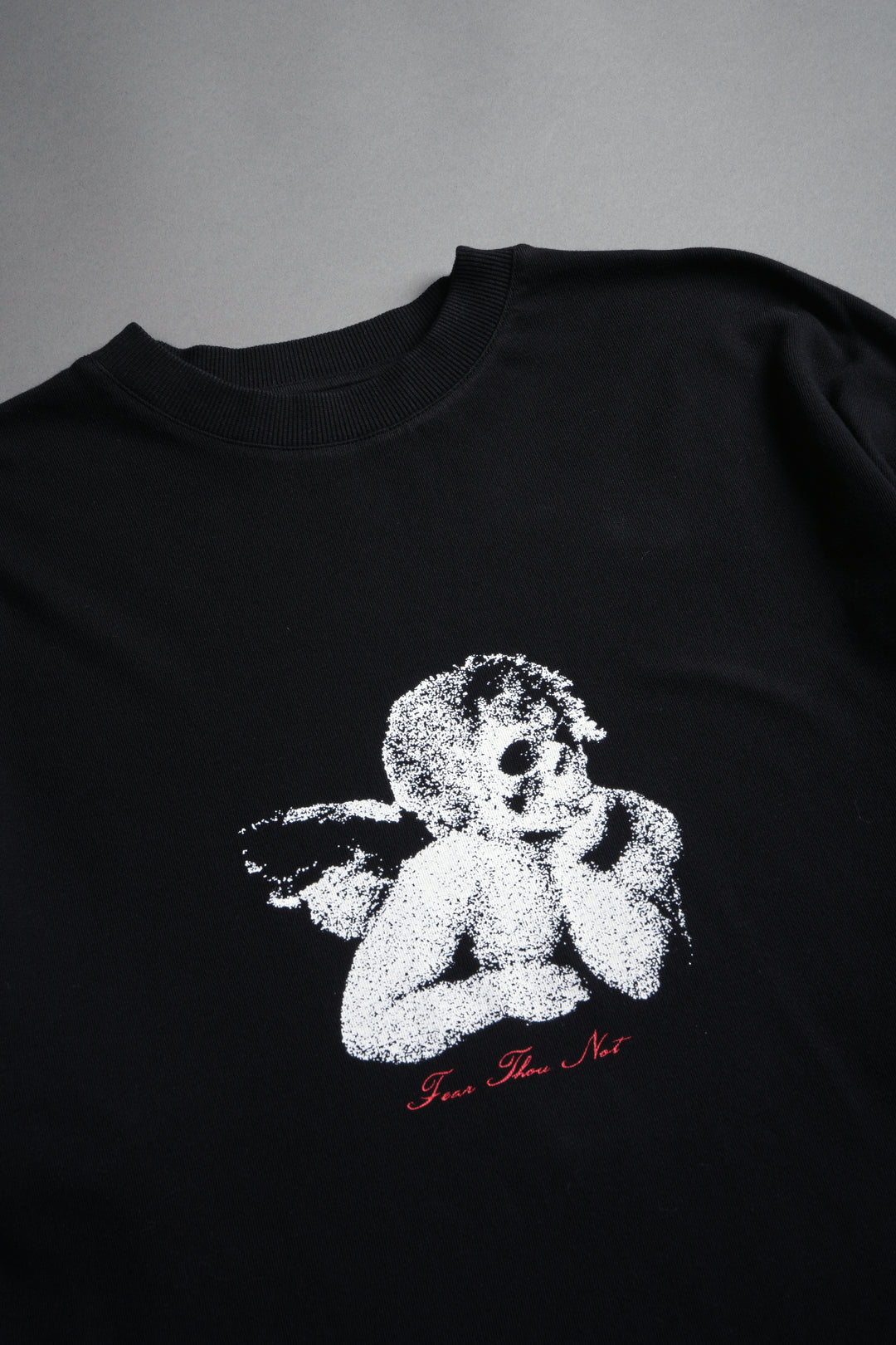 Fallen Halo Oversized "Premium" Unisex Tee in Black