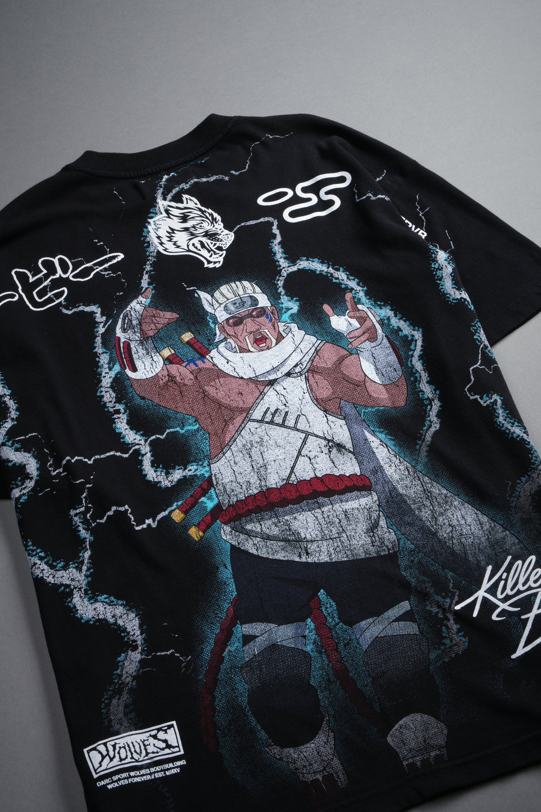 Killer Bee Premium Oversized Tee in Black