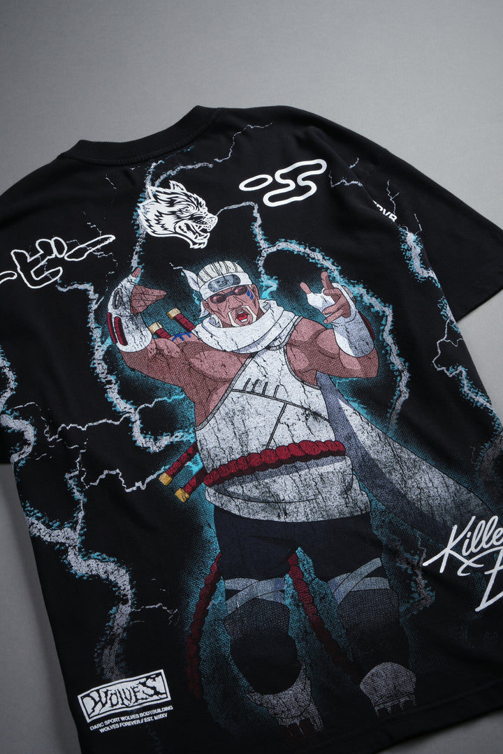 Killer Bee Premium Oversized Tee in Black